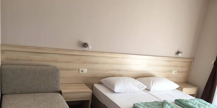 7 nocí s polpenziou na Makarskej: nový hotel v bezprostrednej blízkosti mora