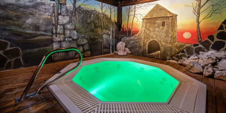 Rodinný wellness pobyt v rozprávkových Chalúpkach Predná Hora