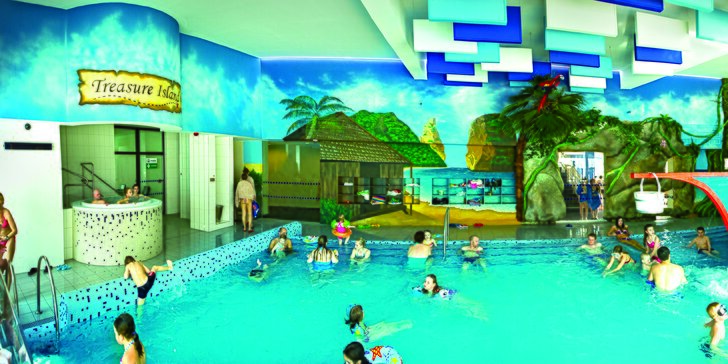 Wellness dovolenka v Hoteli AquaCity Riverside*** so vstupom do všetkých bazénov aquaparku s tobogánmi a extra saunovým svetom AquaCity Poprad