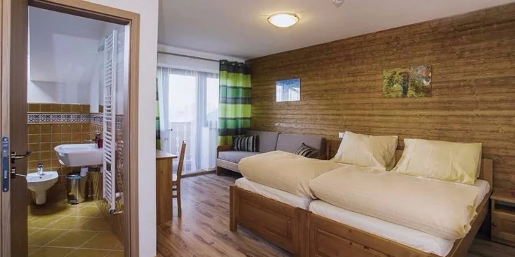 Rodinný pobyt s wellness v novom špičkovom penzióne Guldiner*** na hrebeni Kremnických vrchov