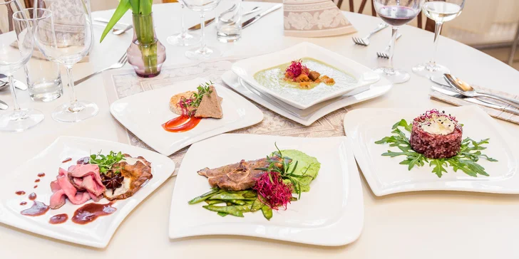 6-chodové degustačné menu s ochutnávkou vína
