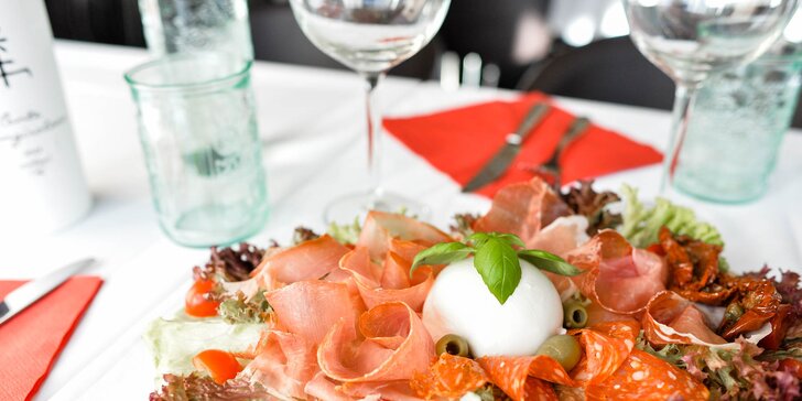 4-chodové degustačné menu pre milovníkov talianskej kuchyne!