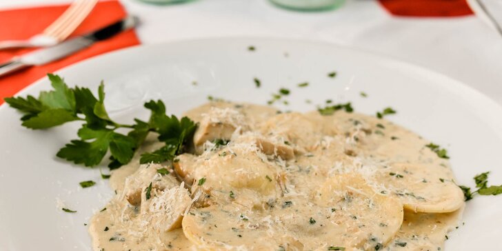 4-chodové degustačné menu pre milovníkov talianskej kuchyne!