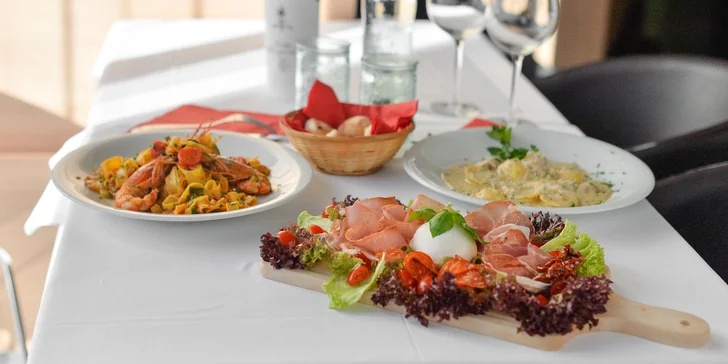 4-chodové degustačné menu pre milovníkov talianskej kuchyne!