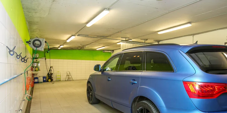 Čistenie automobilov v Elite car wash
