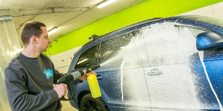 Čistenie automobilov v Elite car wash