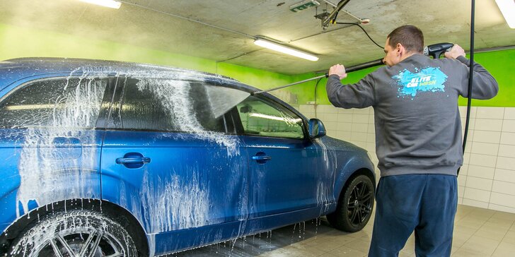 Čistenie automobilov v Elite car wash
