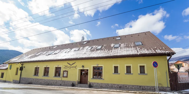 Wellness pobyt s dlhou platnosťou v obklopení krásnej prírody v Penzióne Zlatý Orol