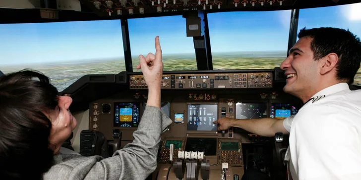 Pilotom dopravného lietadla: simulátor alebo odbúranie strachu z lietania
