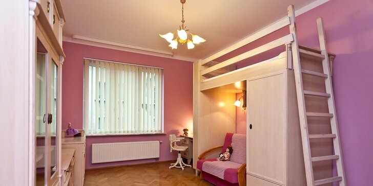 Pobyt pre pár, rodinu alebo partiu v plne vybavenom apartmáne v Krakove