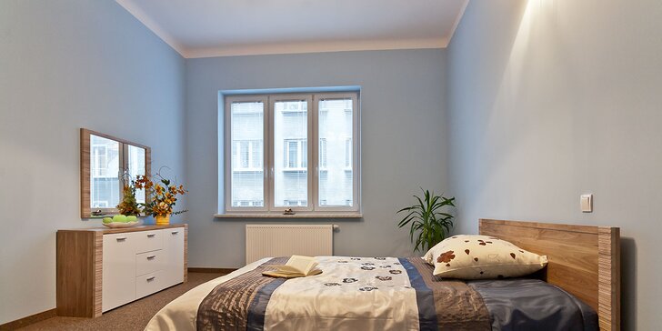 Pobyt v plne vybavenom apartmáne v Krakove až na 4 dni
