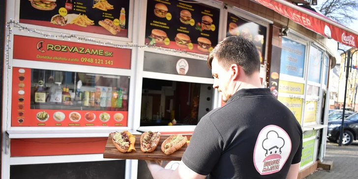 Vyberte si svoj HOT DOG a dajte si ho s hranolčekmi