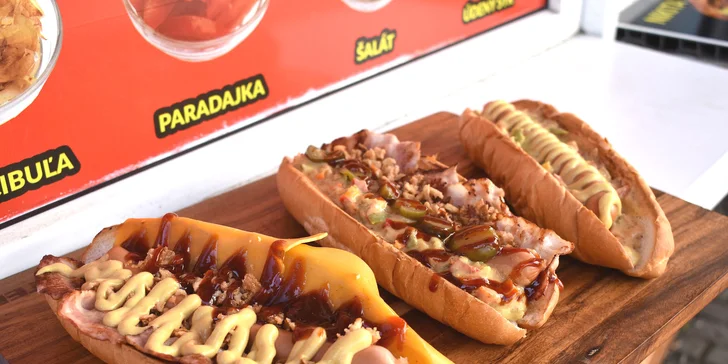 Vyberte si svoj HOT DOG a dajte si ho s hranolčekmi