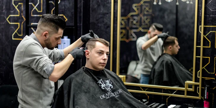 Klasický pánsky strih v Gold Barber Shope
