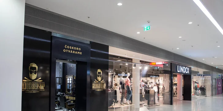 Klasický pánsky strih v Gold Barber Shope