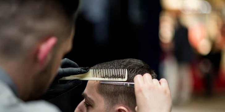 Klasický pánsky strih v Gold Barber Shope