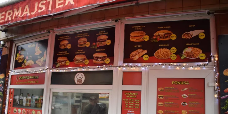 Vyberte si svoj HOT DOG a dajte si ho s hranolčekmi