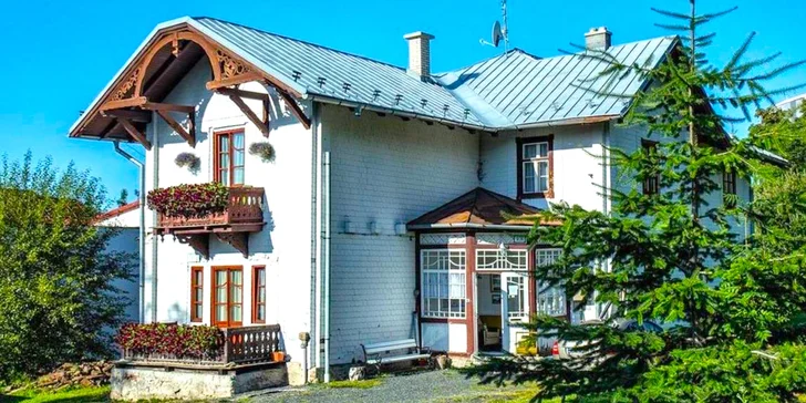 Pobyt v historickej budove v Penzióne Breza na úpätí Slávkovského Štítu