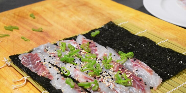 Netradičné originálne sushi v Hamasaki Sushi Bare