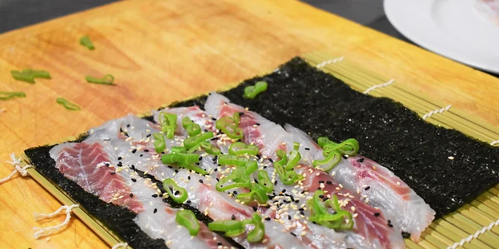 Netradičné originálne sushi v Hamasaki Sushi Bare