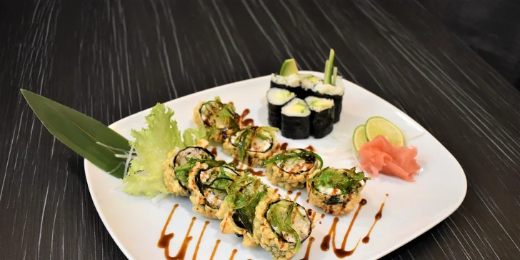Netradičné originálne sushi v Hamasaki Sushi Bare