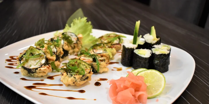 Netradičné originálne sushi v Hamasaki Sushi Bare
