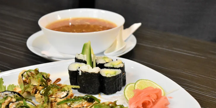 Netradičné originálne sushi v Hamasaki Sushi Bare