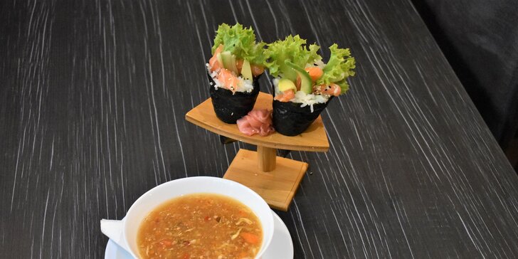 Netradičné originálne sushi v Hamasaki Sushi Bare