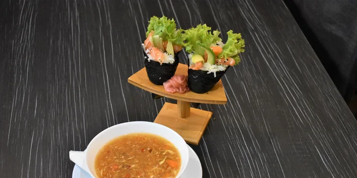 Netradičné originálne sushi v Hamasaki Sushi Bare