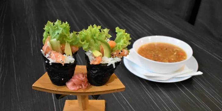 Netradičné originálne sushi v Hamasaki Sushi Bare