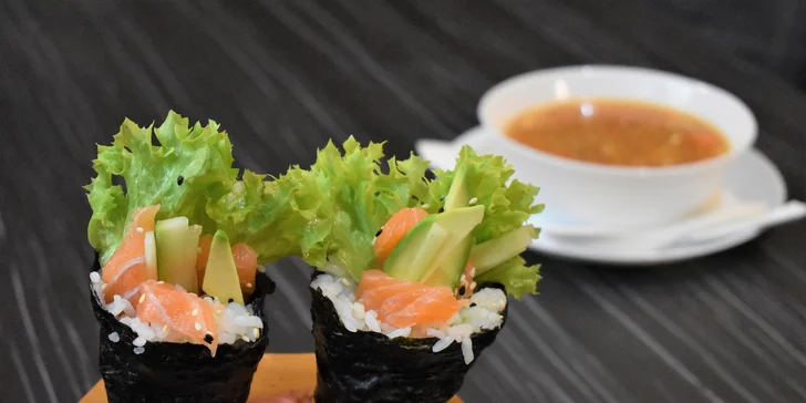 Netradičné originálne sushi v Hamasaki Sushi Bare