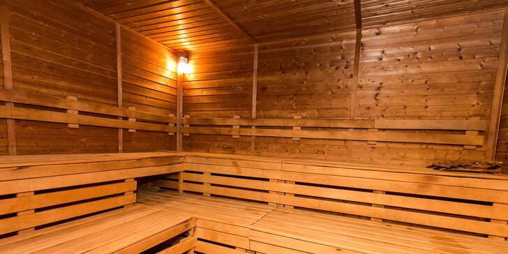 Vstup do sauny či wellness Intersporthotela Stupava