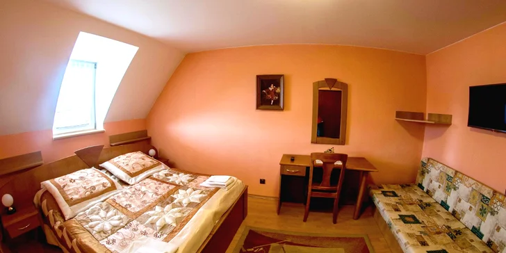 Relaxačný pobyt v penzióne Panda so vstupom do kúpeľov SPA & AQUAPARK Turčianske Teplice