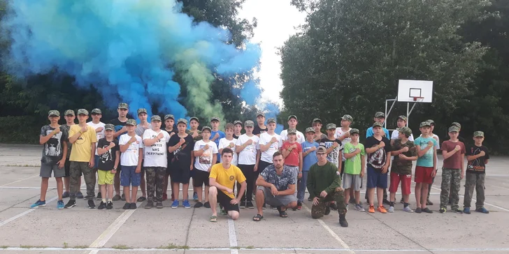 Akčný detský tábor Légia Antropoid: ako na bojovom poli