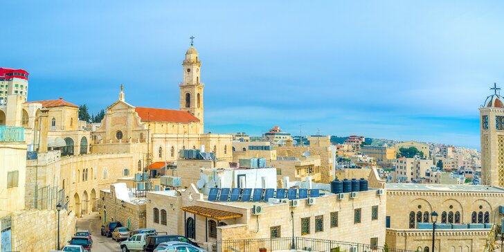 Jedinečný výlet do Izraela: Tel Aviv, Mŕtve more, Betlehem a Jeruzalem
