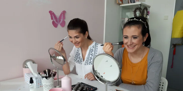 Kurzy denného líčenia alebo kurz vizážistky aj s certifikátom