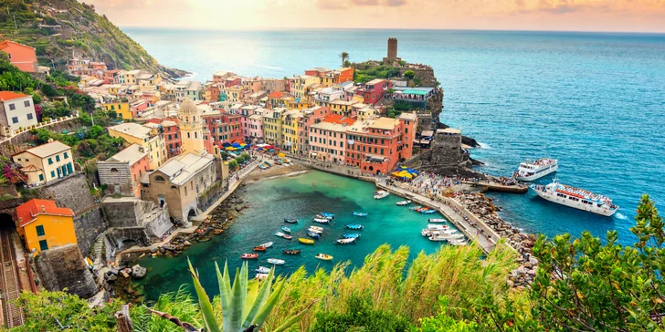 Divoké CINQUE TERRE a TOSKÁNSKO
