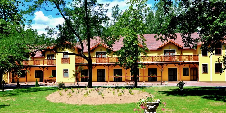 Romantická atmosféra maďarského vidieka s plnou penziou a jazdou na koni