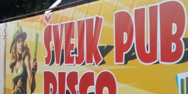 1,40 eur za vychladené pivečko Staropramen a k tomu panák hrušky Jelínek. Vyhoďte si z kopýtka a pozvite priateľov na pohárik so zľavou 50%!