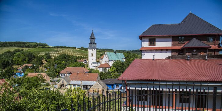 Oddychový pobyt na južnej Morave s jedlom, vínom aj vstupom do wellness