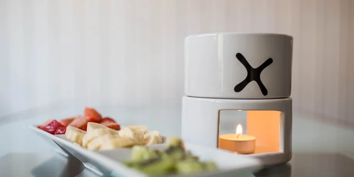 Skvelá kávička alebo jedinečné čokoládové fondue s ovocím v Prešove