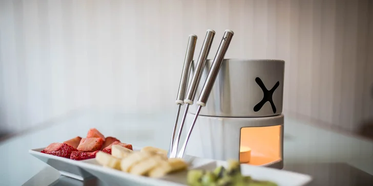 Skvelá kávička alebo jedinečné čokoládové fondue s ovocím v Prešove