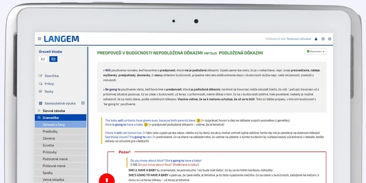 Online kurz angličtiny s uznávaným certifikátom!