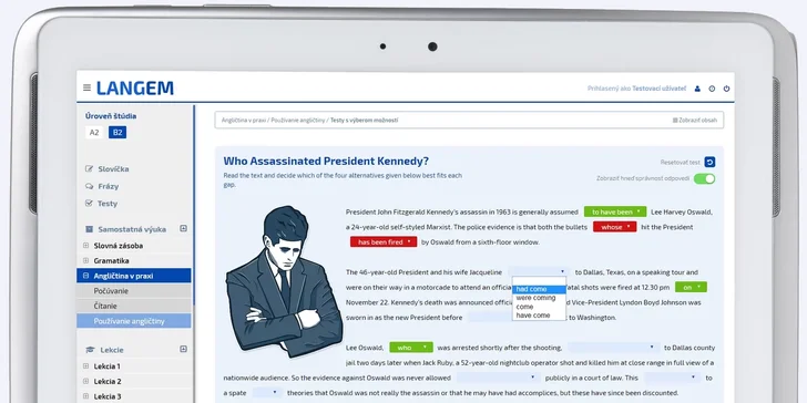 Online kurz angličtiny s uznávaným certifikátom!