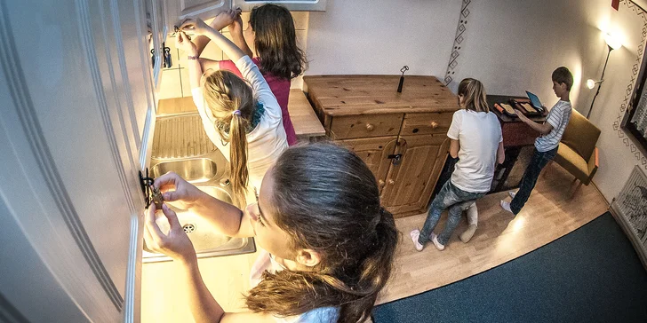 Napínavá escape room Tajomný byt