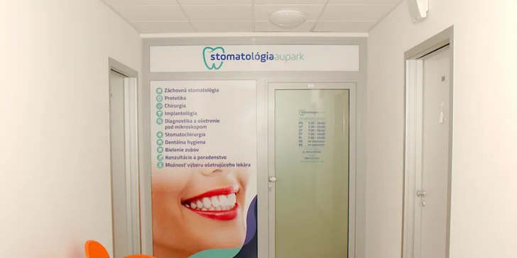 Dentálna hygiena s možnosťou pieskovania