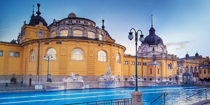 Ubytovanie priamo v centre Budapešti so vstupom do kúpeľov