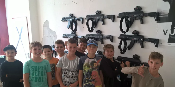 Laser game - akčná prestrelka v PAPA aréne