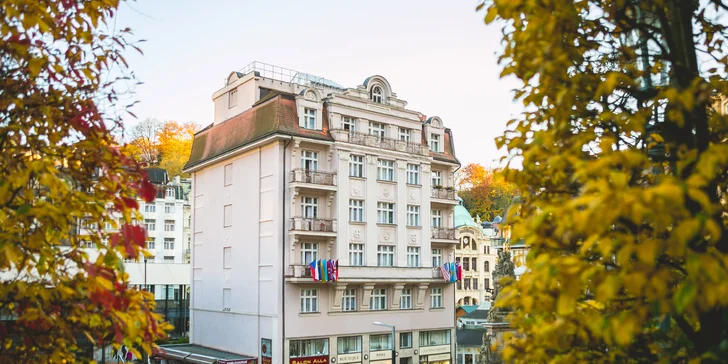 Relaxačný pobyt na karlovarskej Mlynskej kolonáde s wellness a polpenziou