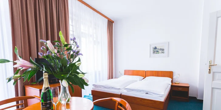 Relaxačný pobyt na karlovarskej Mlynskej kolonáde s wellness a polpenziou